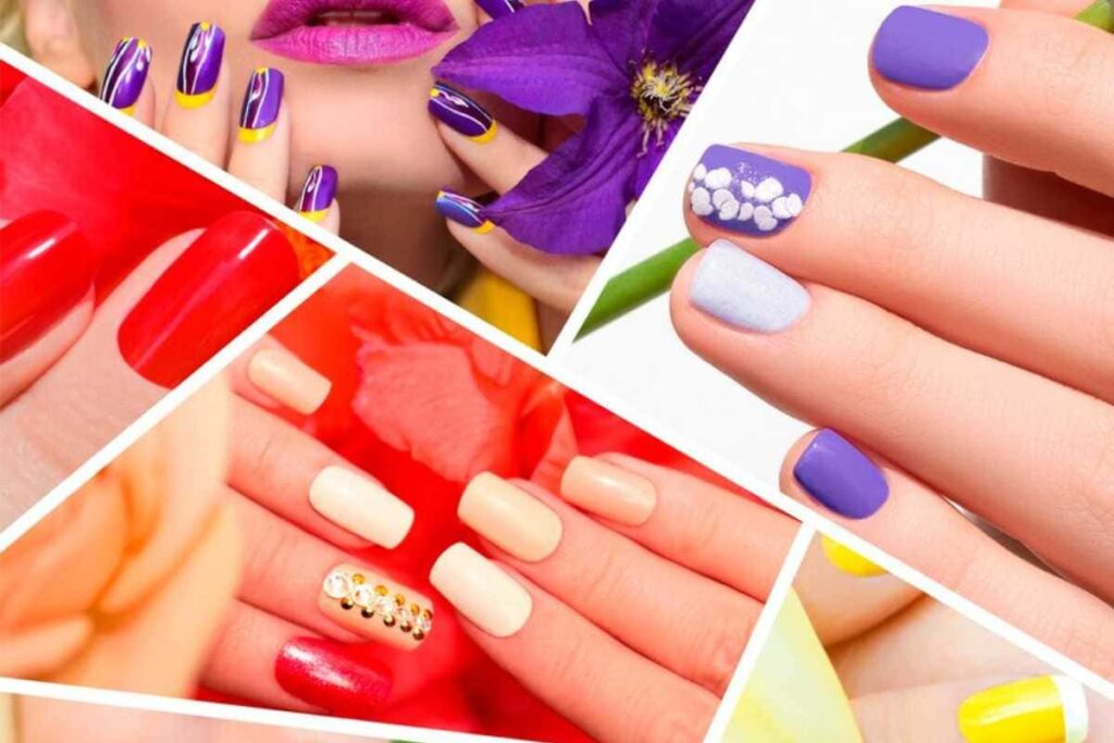 Unhas em gel para brilhar no São João sem sair do seu estilo