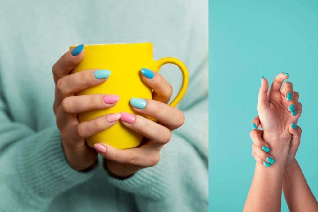 Unhas ovaladas curtas: praticidade e charme para o dia a dia Unhas ovaladas curtas: praticidade e charme para o dia a dia