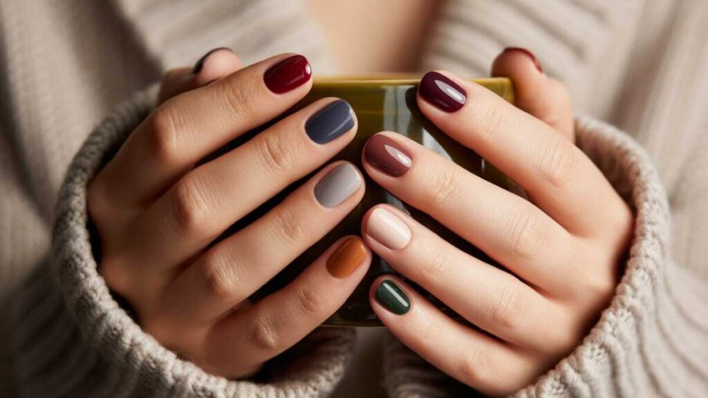 Esmaltes que valorizam unhas curtinhas e ficam lindos no frio Esmaltes que valorizam unhas curtinhas e ficam lindos no frio