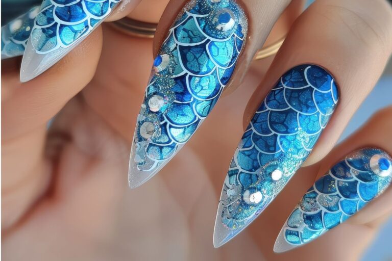 Unha Decorada Gel Na Tips