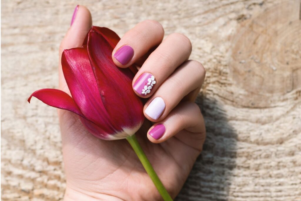 Unha Decorada Jardim Encantado Unha Decorada Jardim Encantado