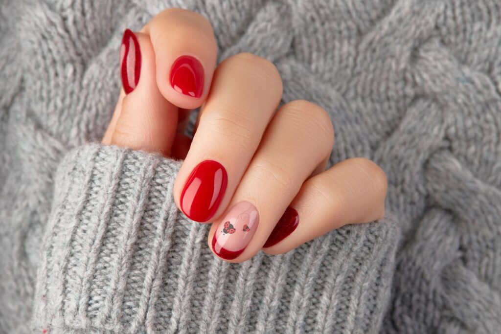 Unha Decorada Joaninha Unha Decorada Joaninha