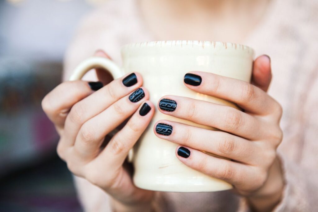 Dicas para arrasar na unha preta decorada e se sentir linda unha preta decorada